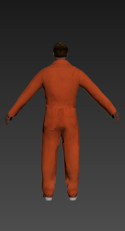 Beverly Design Interior and Exterior Services for SA:MP Male Prison Jumpsuit Skin